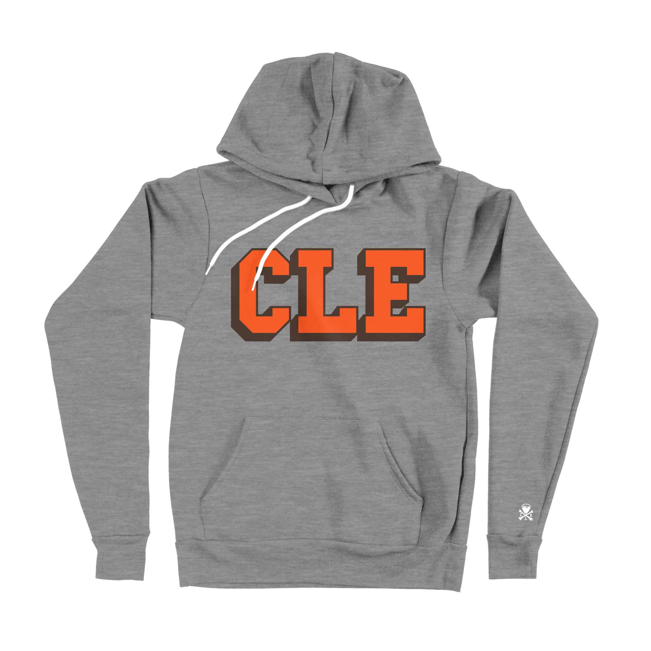 CLE College – Brown/Orange – Unisex Pullover Hoodie