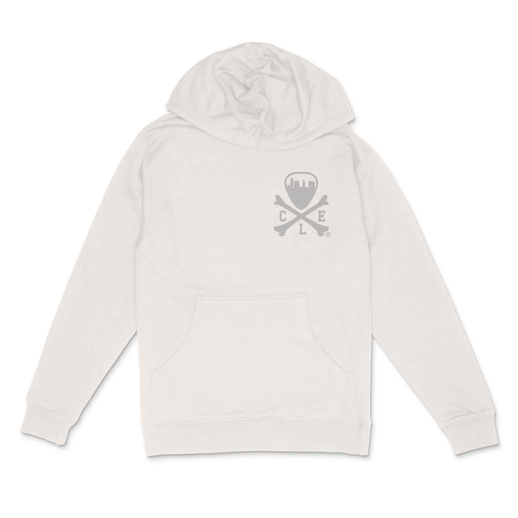 CLE Logo – Unisex Pullover Hoodie – Pigment Ivory
