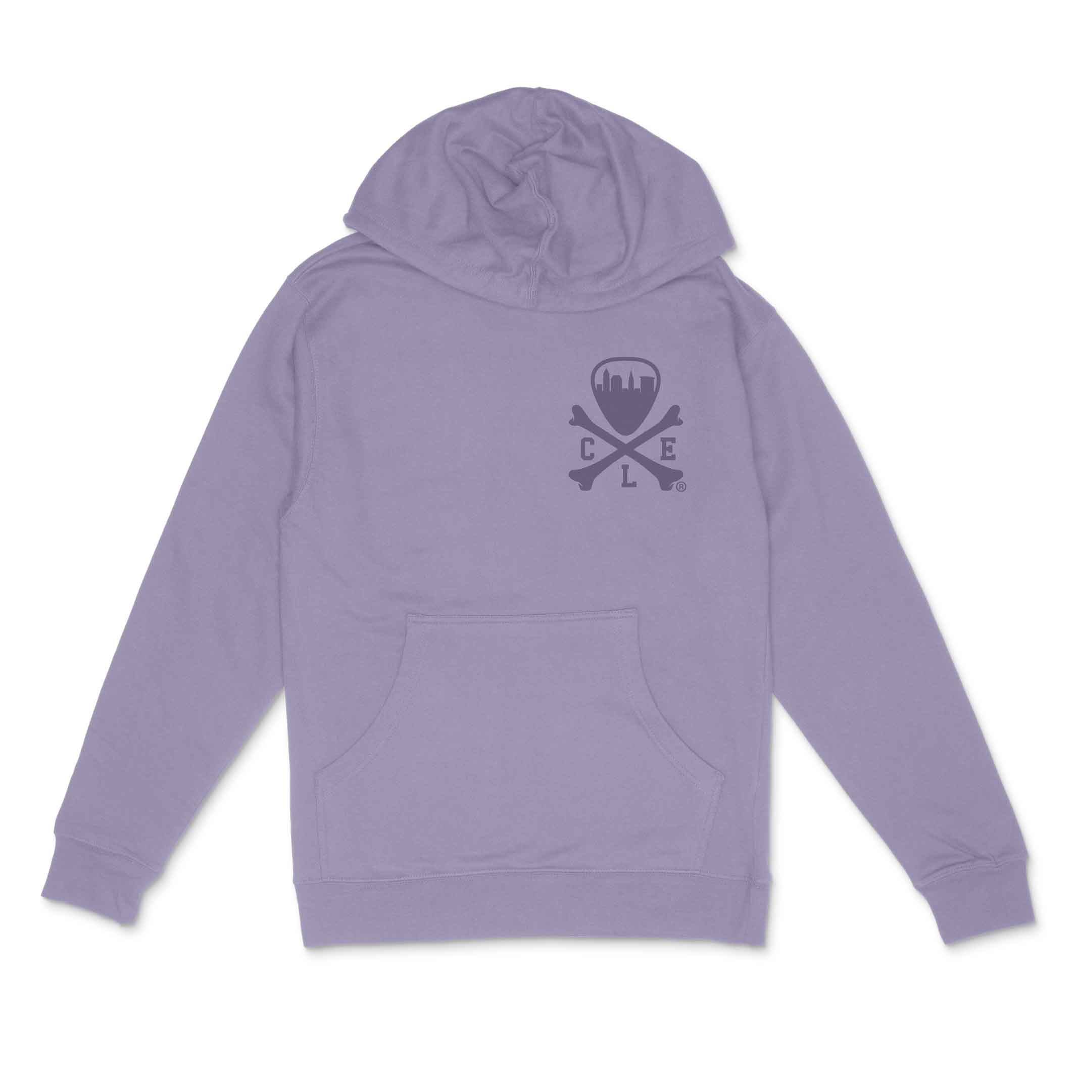 CLE Logo – Unisex Pullover Hoodie – Pigment Plum