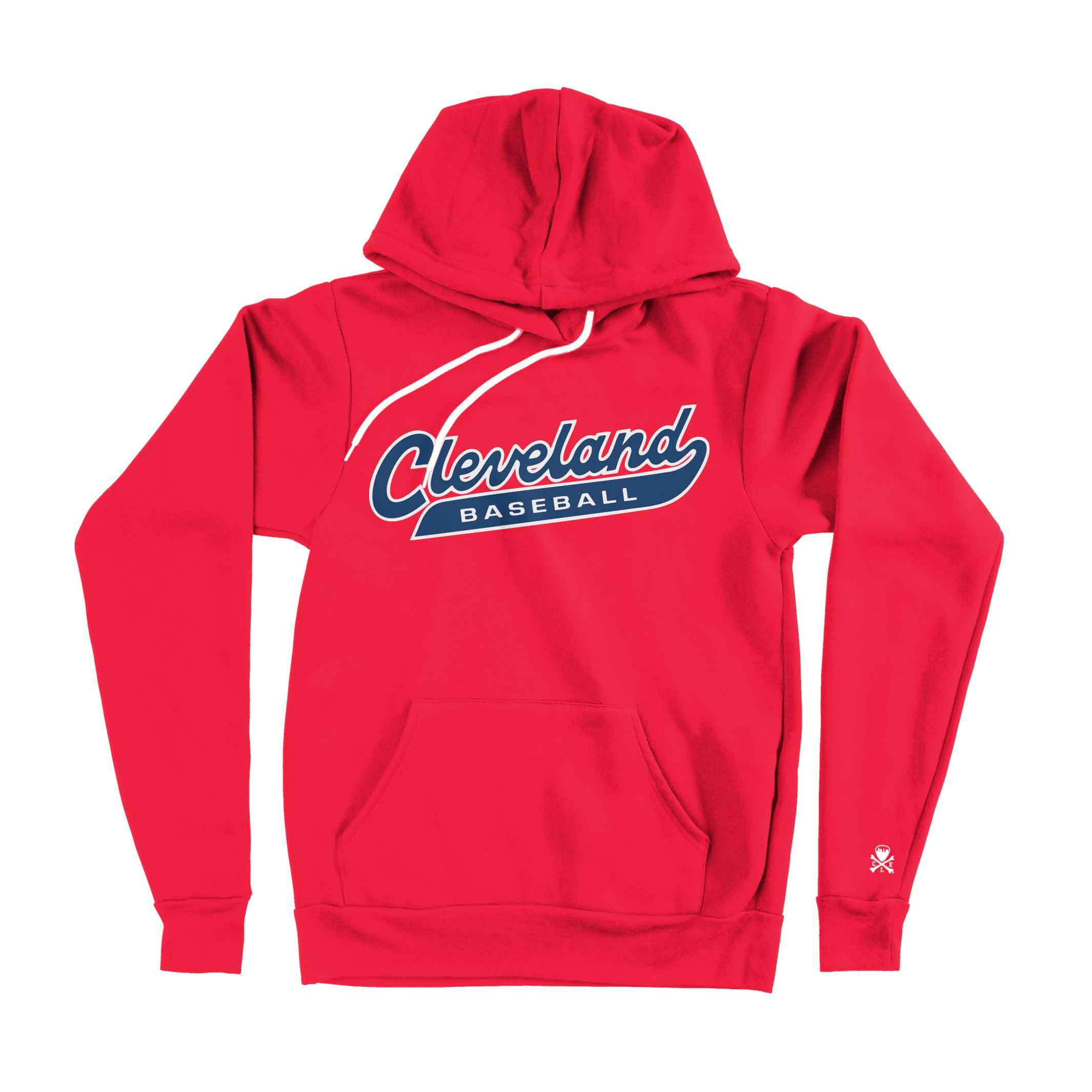 Cleveland Baseball Script – Unisex Pullover Hoodie